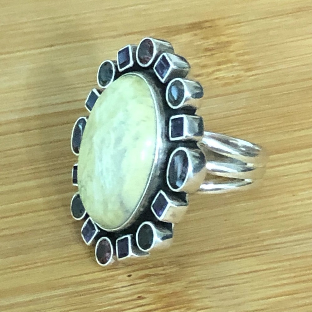$124  Limited Edition Nicky Butler Estate Ring   #31/1000  Size 10  NB 925 INDIA